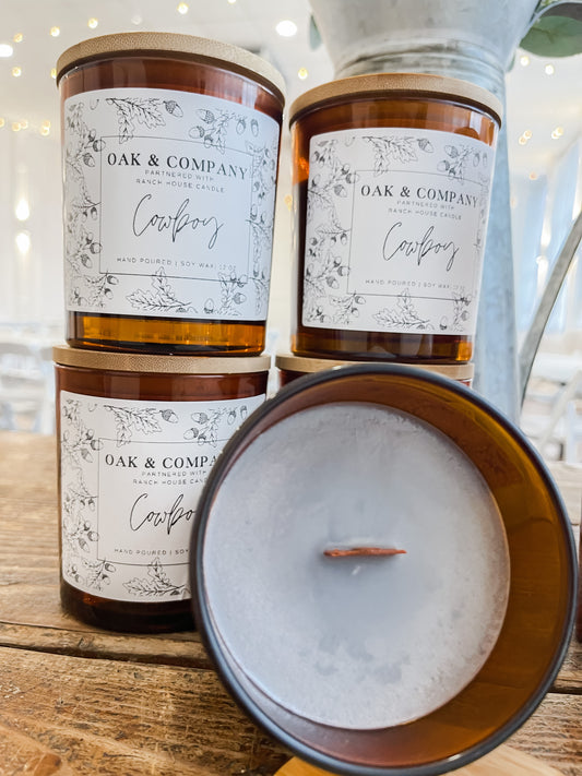 Oak & Co.  Candle